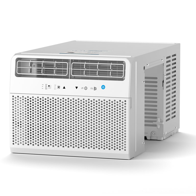 Climatiseur de fenêtre 12 000 BTU, refroidit 550 pieds carrés, ultra silencieux, déshumidificateur et mode ECO, télécommande, pour la chambre à coucher, le salon