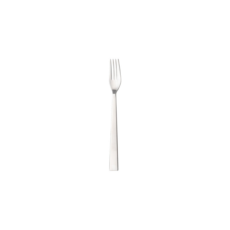 Sen Flatware 5 Pieces, Brushed Silver