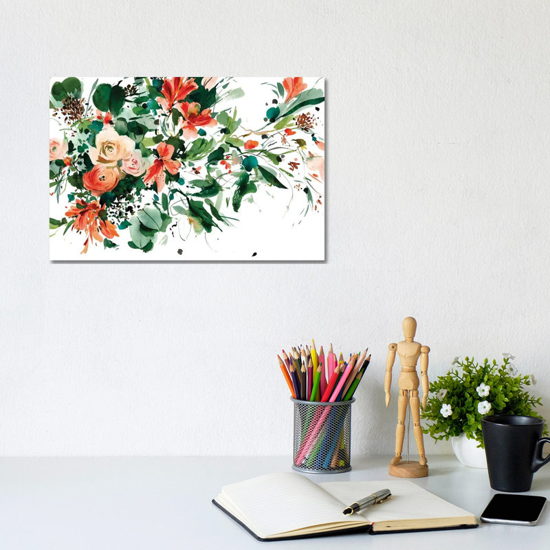 Contentezza by Gosia Gregorczyk - Wrapped Canvas Painting, 20.32 cm H x 30.48 cm W