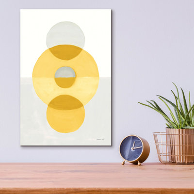 'In Between 2 Yellow'  by Danhui Nai Acrylic Glass Wall Art