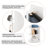 360° Rotating 66"X14" Multifunctional Full Length Mirror With Hook Storage Rack Coat Rack With Mirror Solid Wood Floor Mirror Bedroom Living Room Cloakroom Space Saving