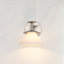 Luminaire pour meuble-lavabo à 1 lumière en nickel brossé et nickel poli avec verre opale gravé 1 lumière Tekamah-1448894892-1448894894