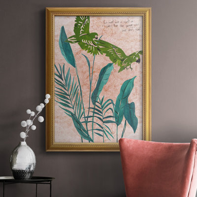 «The Tropical Song I», reproduction encadrée sur toile
