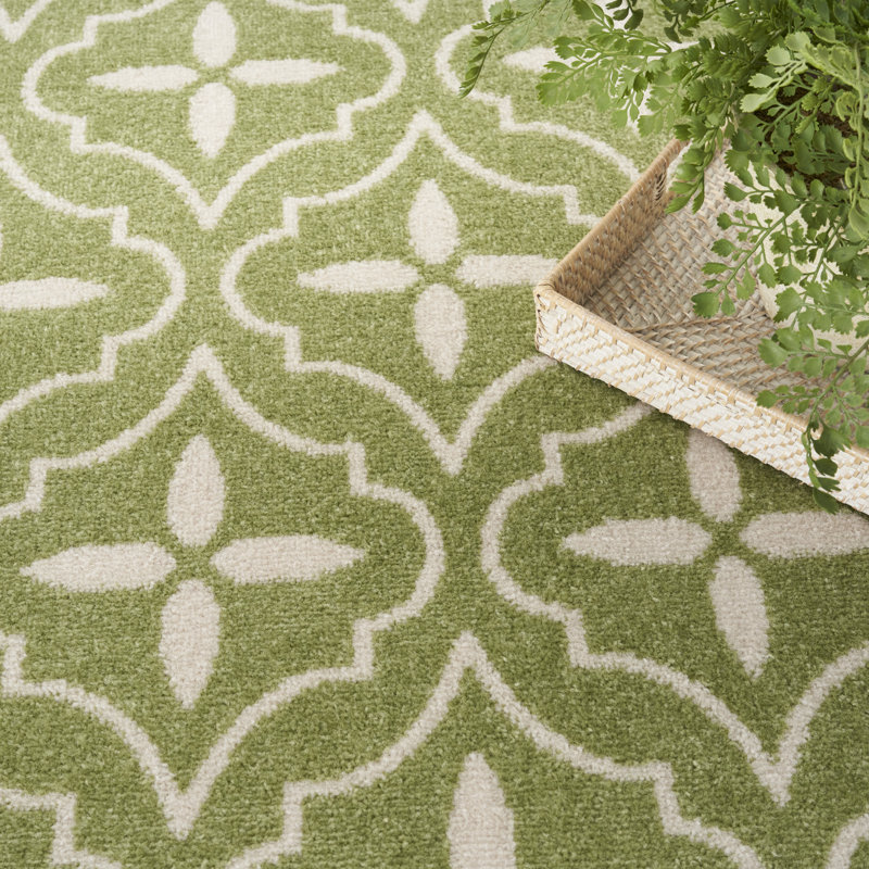 Tapis intérieur / extérieur rectangulaire Arisa, Rectangle 8 pi x 10 pi