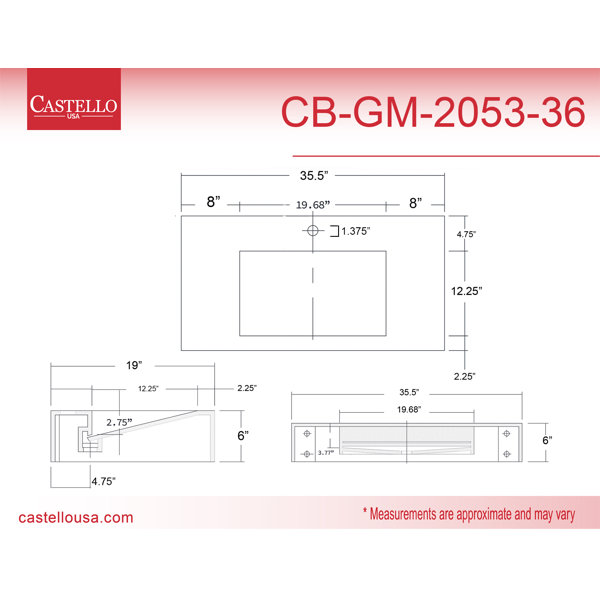 Dimensions du produit