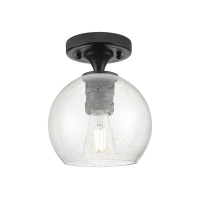 Saavedra - 1 Light Athens Deco Swirl Flush Mount