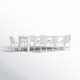 Farrah Rectangular 8 - Person 102"-118" Long Dining Set