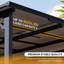16 pi L 12 pi. Pergola Dmetal avec auvent