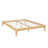 Solid Dry Bamboo Wood Platform Bed-1532626552