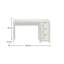 Alex 2 Piece Writing Desk Office Set