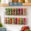 Buckingham Spice Rack Wall Mounted Kitchen Cupboard Storage Organiser -133135626-133135607