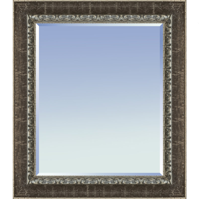 Hillevi Wood Rectangle Wall Mirror