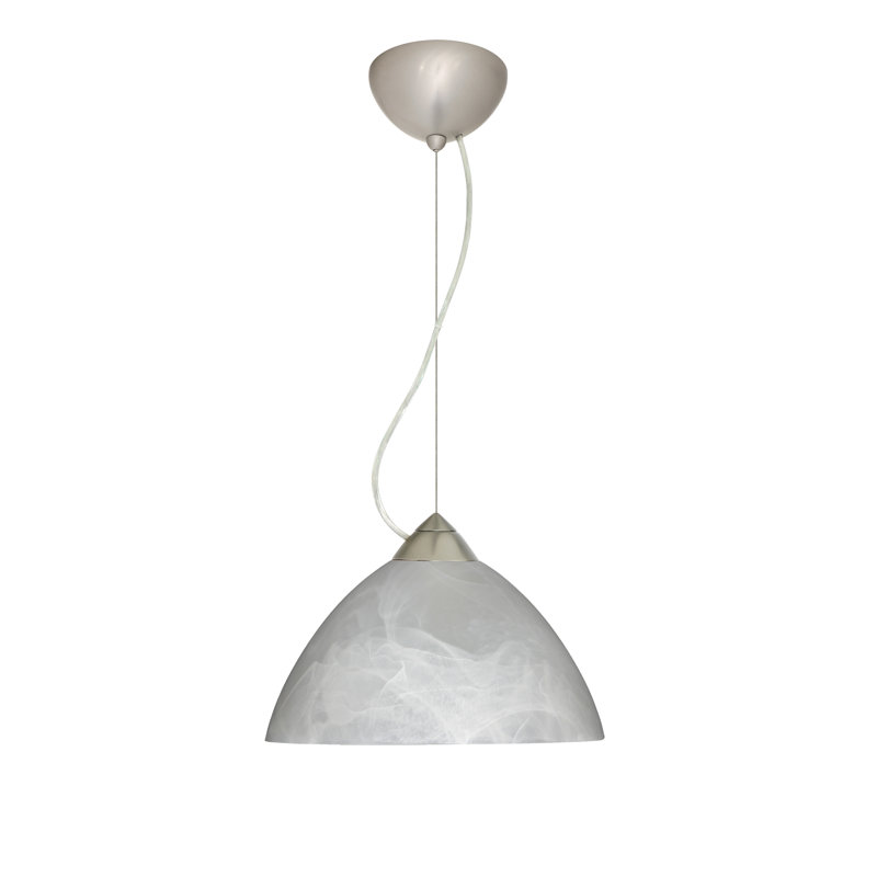 Tessa 1 - Light Single Pendant, LED, Satin Nickel