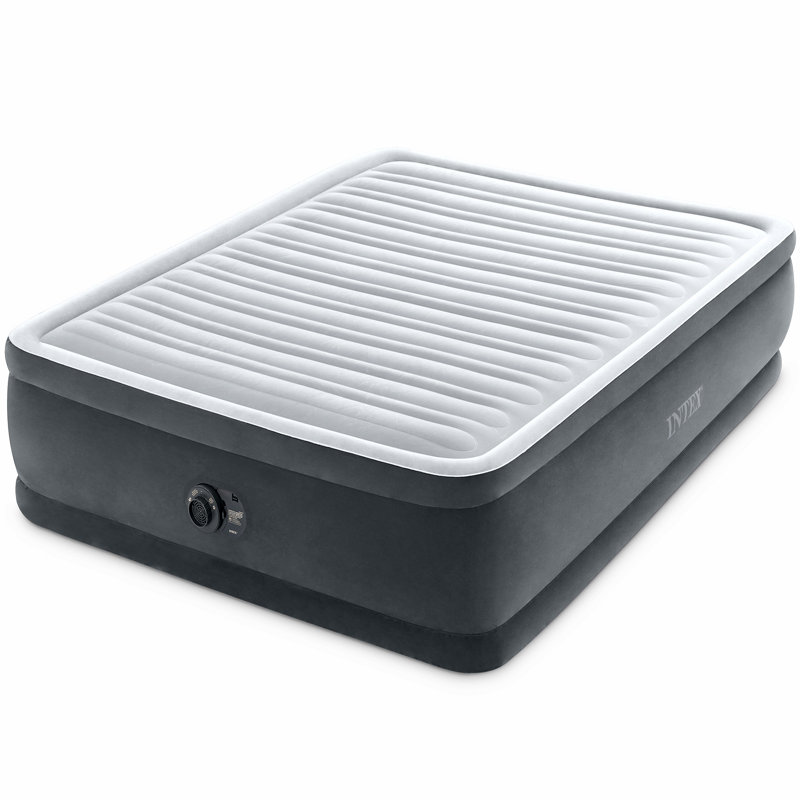 Lit gonflable surélevé 18 po avec pompe électrique interne Intex, Grand