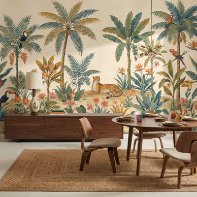 Papier peint exotique jungle exotique