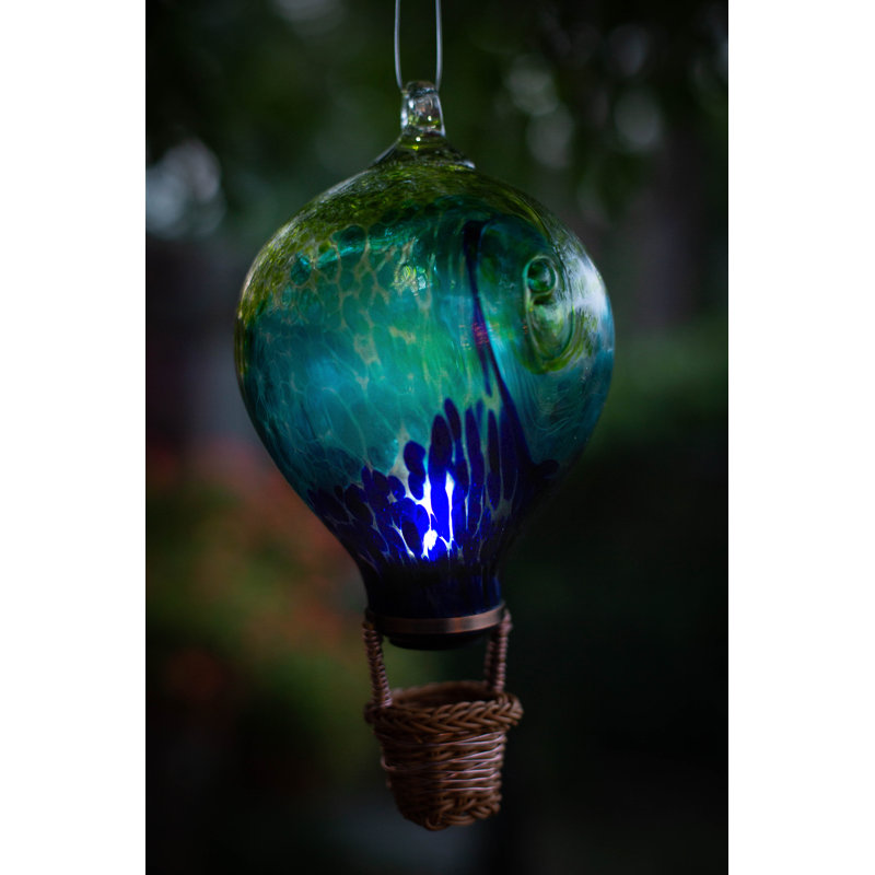 Art de jardin en verre soufflé à la main