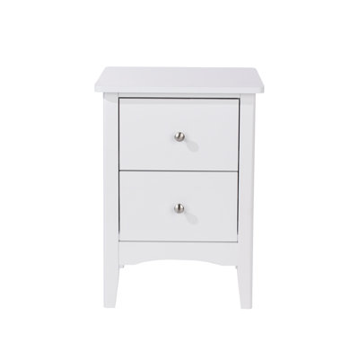Uma 2 Drawer Bedside Table