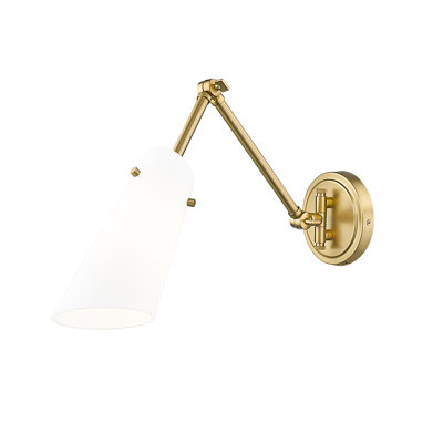 Monifah Steel Swing Arm Sconce