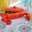 Summer Bliss Faience Crab Jar, Crab