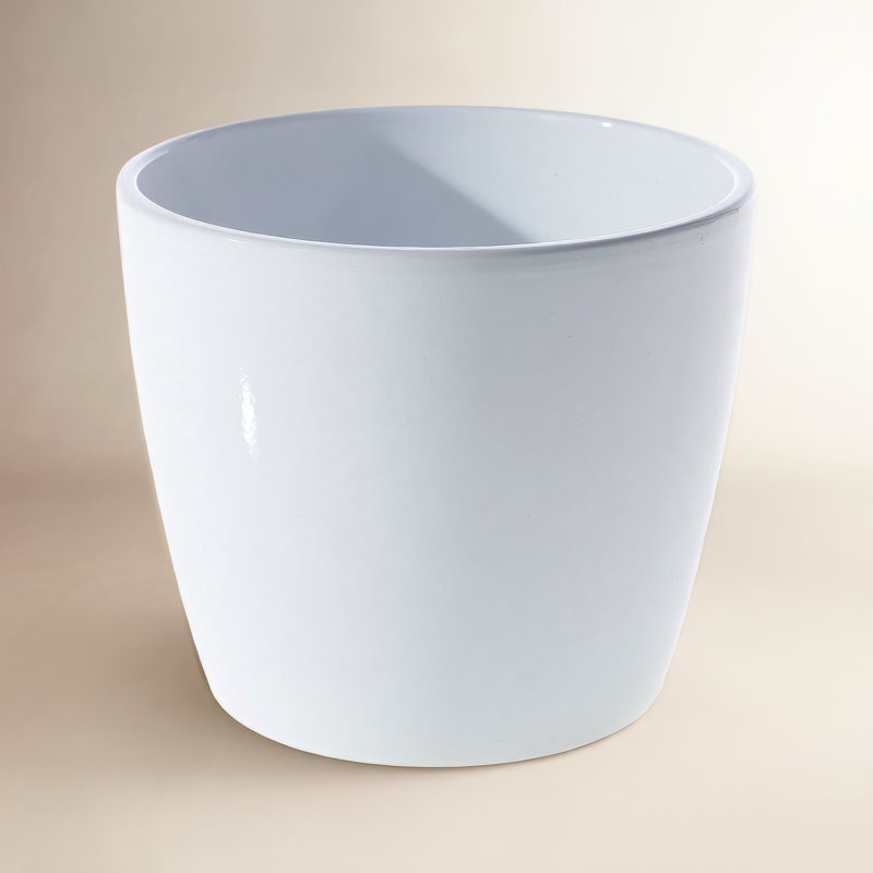 Marcie Ceramic Pot Planter, 6" H x 7" W x 7" D