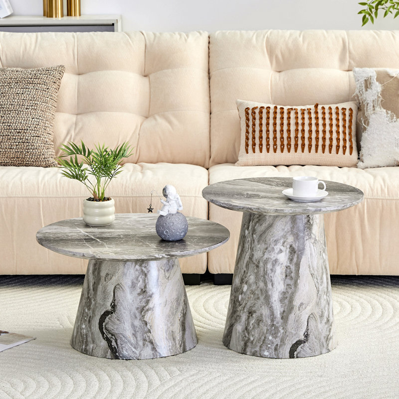 Table basse emboîtable (table basse incluse)