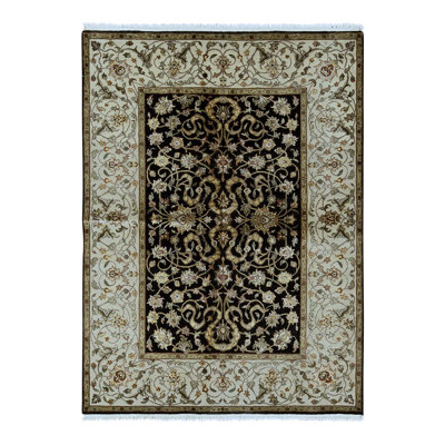 Oriental Area Rug in Ivory