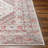 Sabrina Light Gray Machine Washable Area Rug-656136836