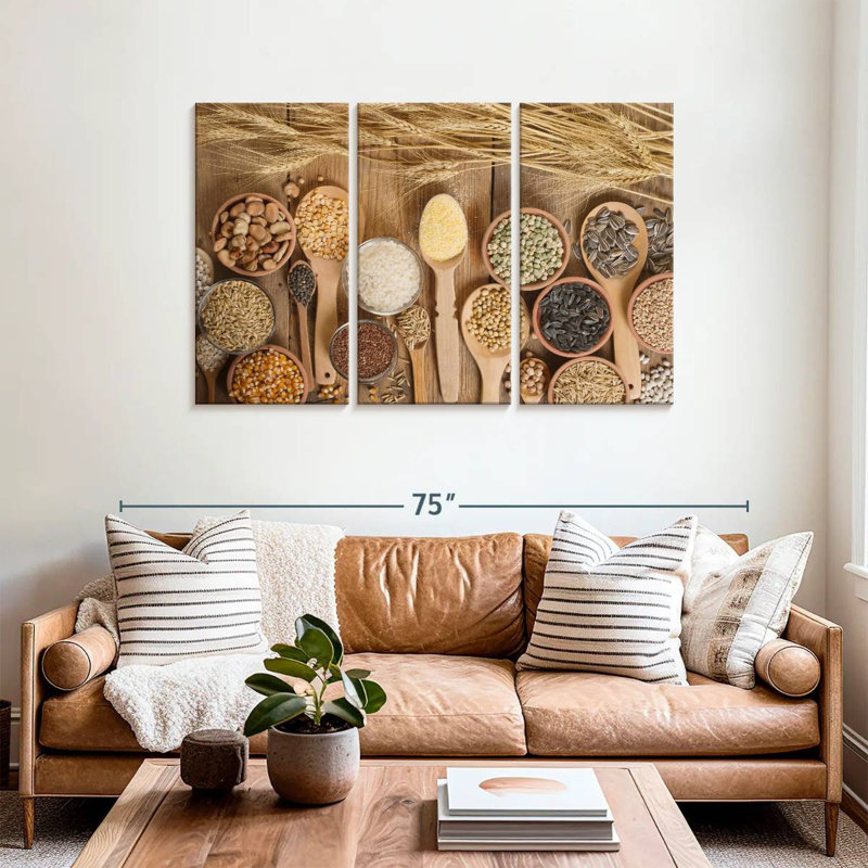 Harnek Rustic Kitchen Grains, 36" H x 57" W
