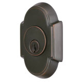 #8 Single Cylinder Deadbolt For 1-3/8" To 2-1/8" Door Polished Chrome Finish