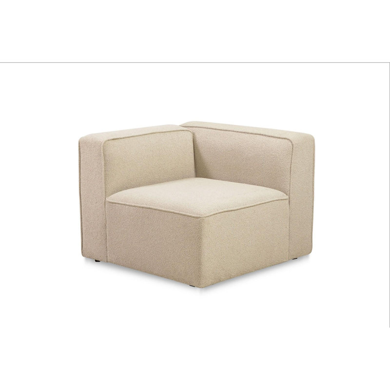 Canapé 1 place, Polyester beige