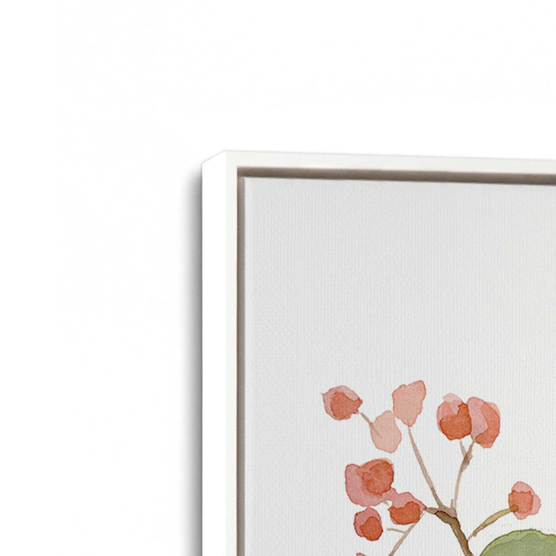 «Fall Cottage Garden V» par Katrina Pete, reproduction d'art, 21.5" H x 21.5" W, White, Framed Canvas