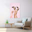 «Pink Heels Celebration Elegant Playful Vibrant», art mural-943297212