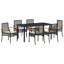 6 - Person Patio Dining Set with Rectangular Table-551312408