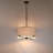  4 - Light Dimmable Drum Chandelier Dining Room Chandelier