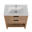 Contreplaqué de meuble-lavabo avec 2 tiroirs