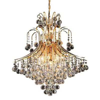 Stoller 15 - Light Dimmable Tiered Chandelier