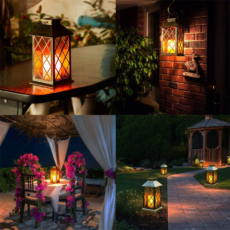 Eftime Solar Powered Outdoor Lantern