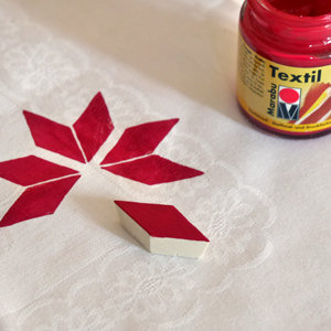 Weihnachtliche Tischdeko
