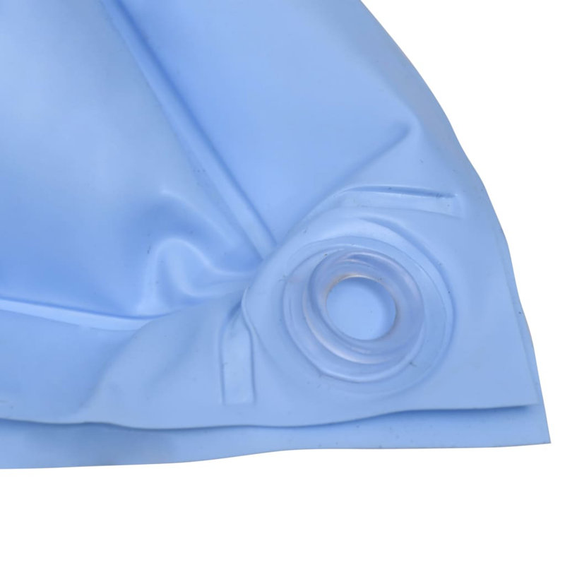 Blue Square Cushion