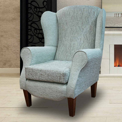 81cm Wide Tufted Wingback Chair