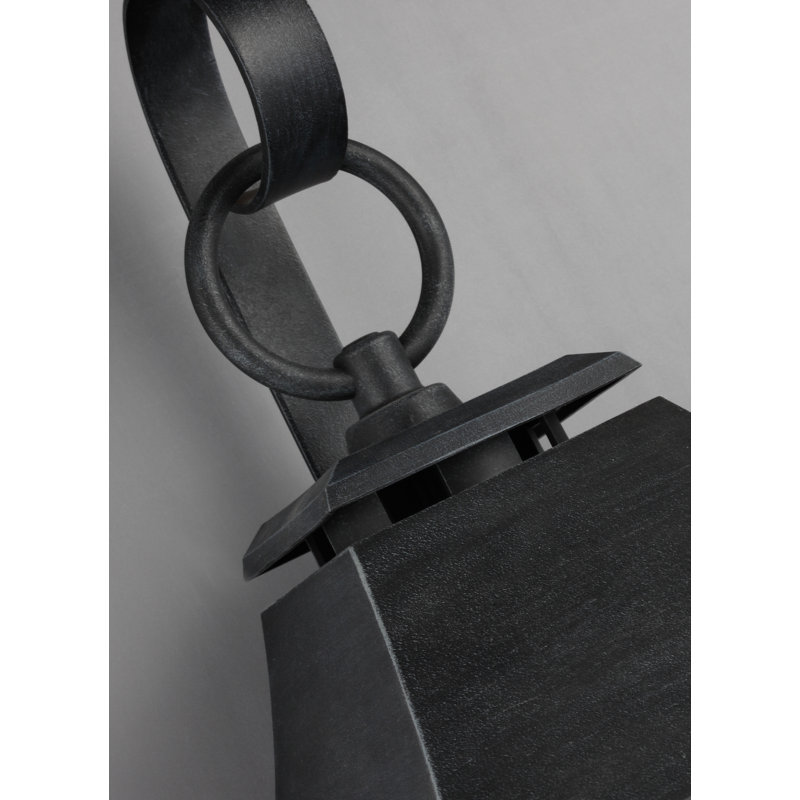 Shepherd Extra Large Lantern from , Dark Weathered Zinc, 35.13" H x 11.5" W x 12.88" D