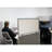 Acoustical Cubicle Mounted Privacy Panel with Small Bracket-16490394-16490395-16490384