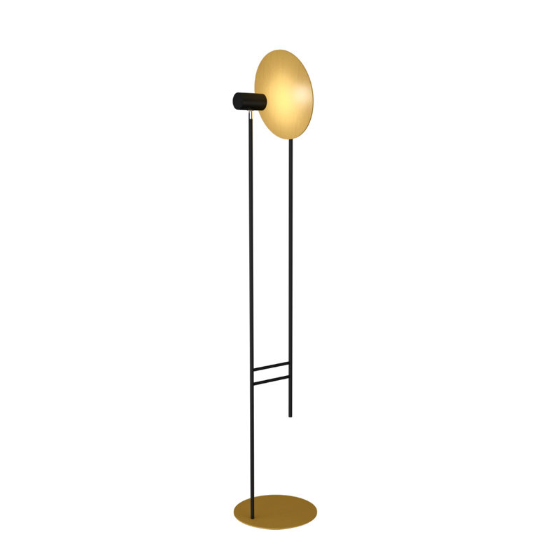 Dot 63.96'' Novelty Floor Lamp, Organic Gold