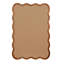 Miroir décoratif jaune-brun rectangulaire en bois massif ondulé de 24 po x 36 po pour chambre à coucher, salle de bain, salon et entrée-1390539192-1390539140