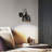 Set Of 2 Gooseneck Wall Sconce Rustic Wall Light For Kitchen Bedside Reading