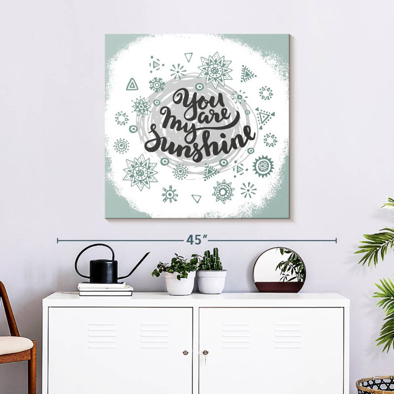 Plaque murale Khylige My Sunshine, H 30 po x l 30 po
