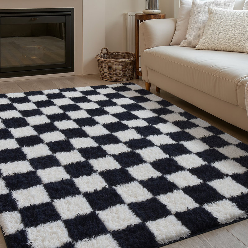 Shag Area Rug, Rectangle 183 x 274 cm