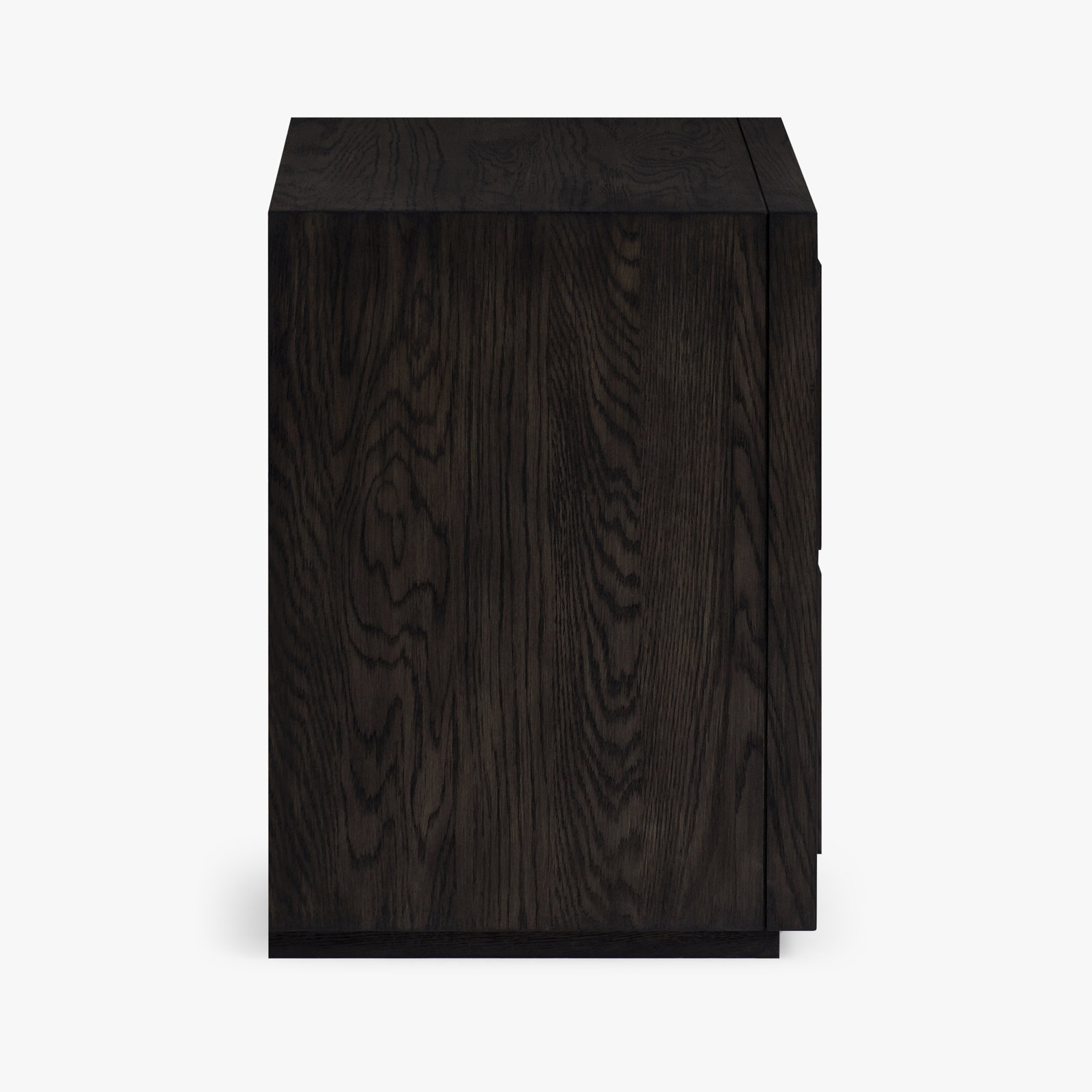 Scotty Oak Nightstand, Charcoal