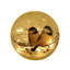 Glass Ball Night Lamp with Birds Pattern: Crackle Warm White Light - Modern Decor for Bedroom/Living Room/Nursery & More