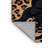 Washable Black Leopard Big Cats Area Rug-733141978